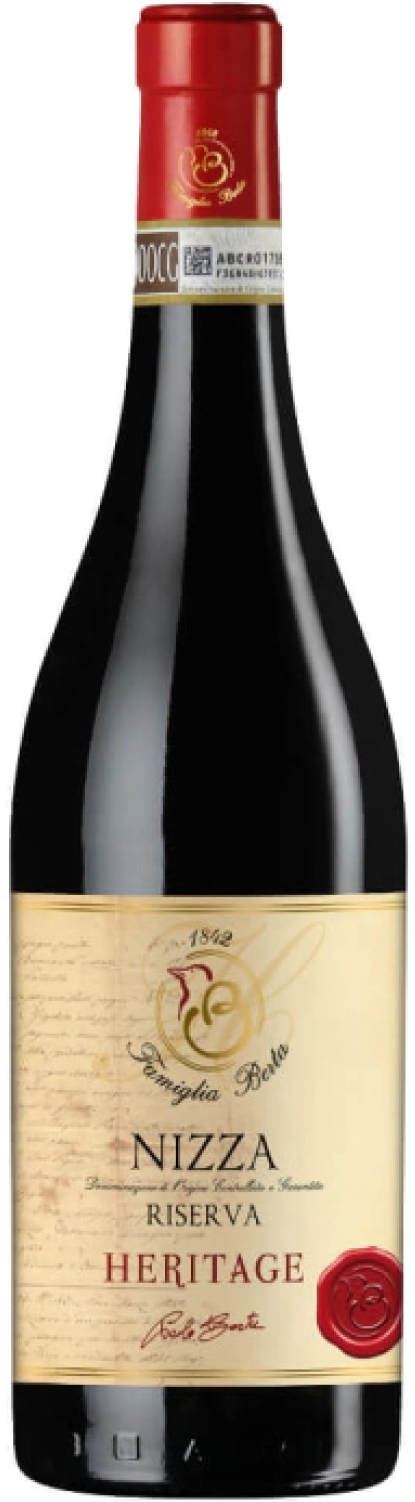 Famiglia Berta, Nizza Riserva Heritage, 2019