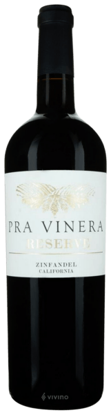 Pra Vinera, Reserve Zinfandel, 2022