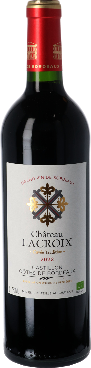 Chateau Lacroix, Castillon Cotes de Bordeaux, 2022